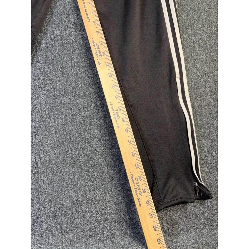 Adidas Climacool Training Pants Mens Medium Black White Stripe Soccer‎ Joggers